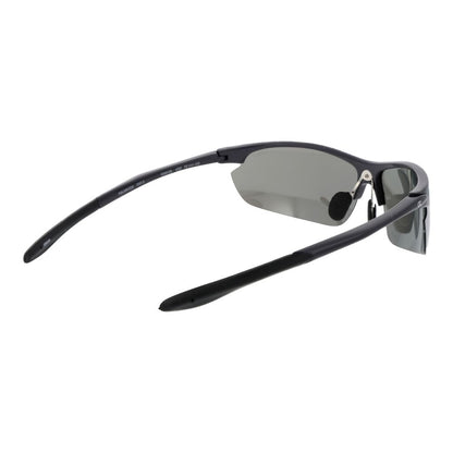 Blue Stainless Steel Sunglasses