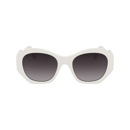 White Injected Sunglasses