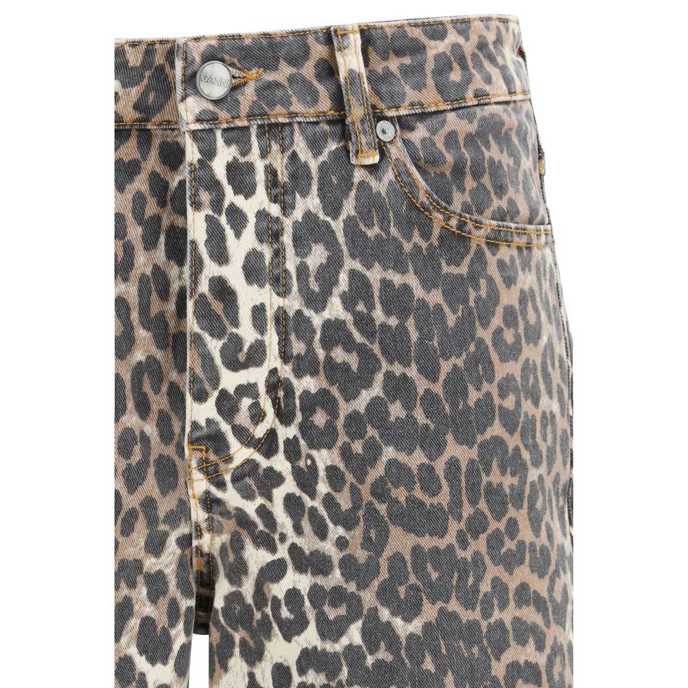 Multicolor Cotton Relaxed Fit Jeans