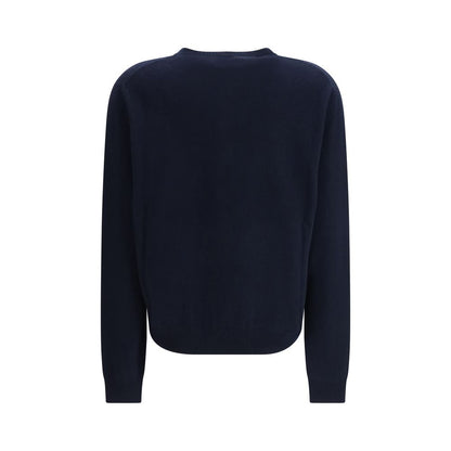 Blue Cashmere Sweatshirt