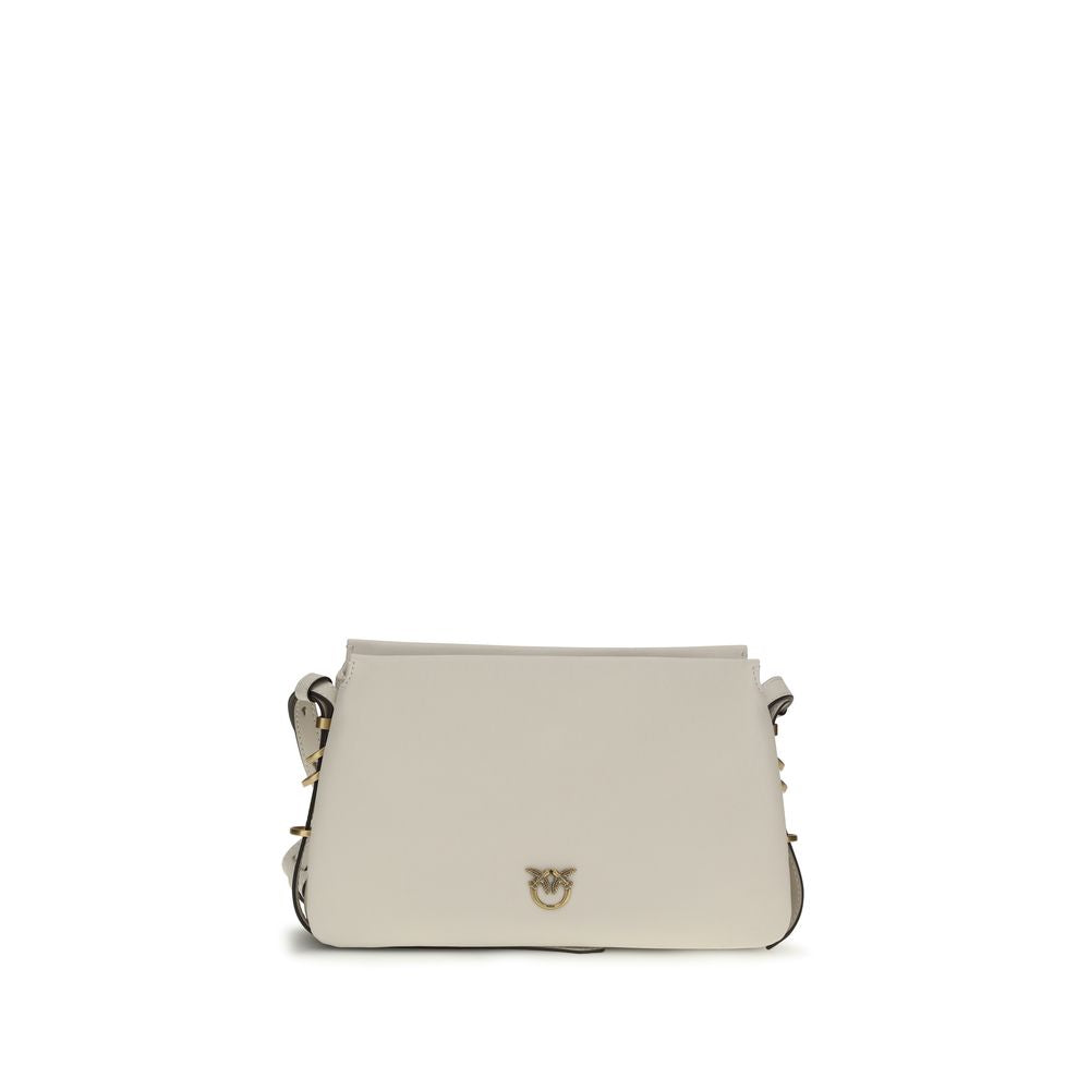 White Calf Leather Bos Taurus Shoulder Bag