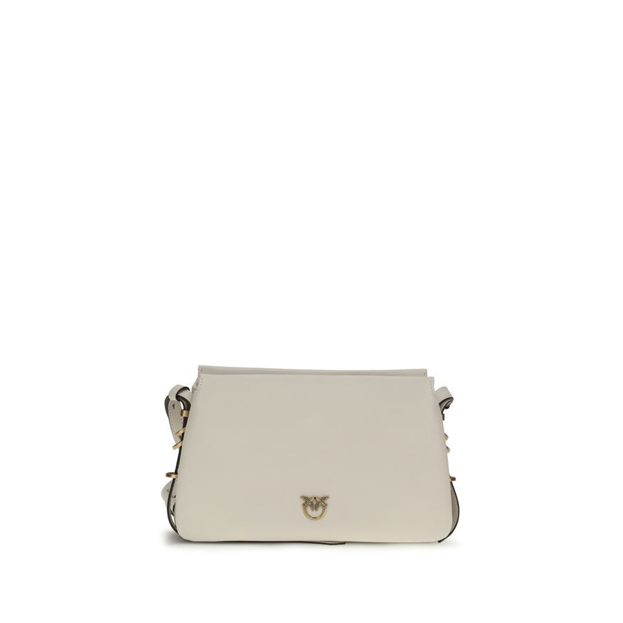 White Calf Leather Bos Taurus Shoulder Bag