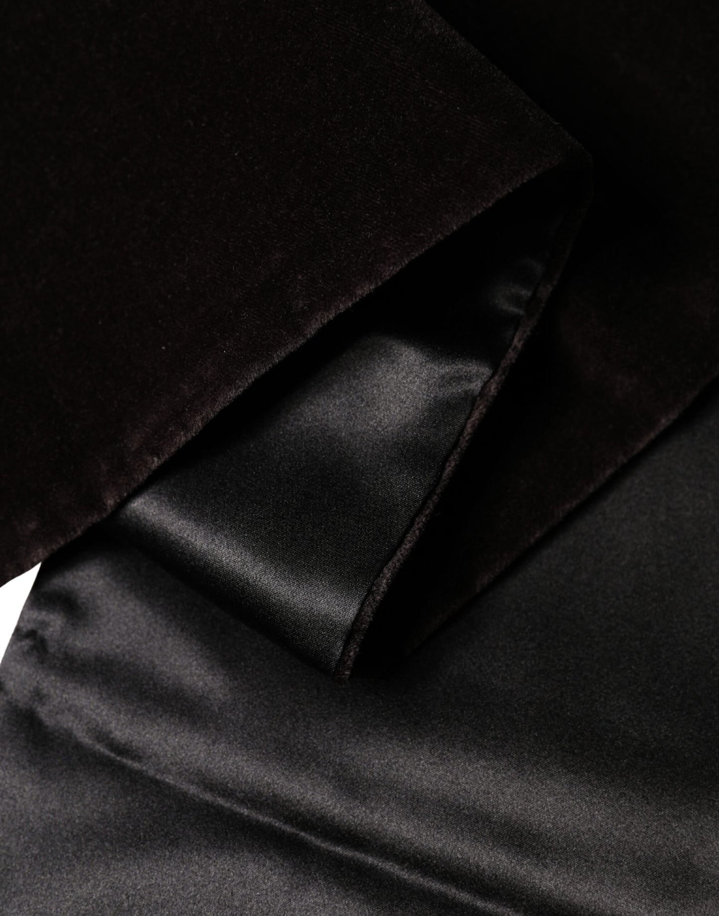 Black Silk Fringe Neck Wrap Foulard 139.5cm x 15.5cm Scarf