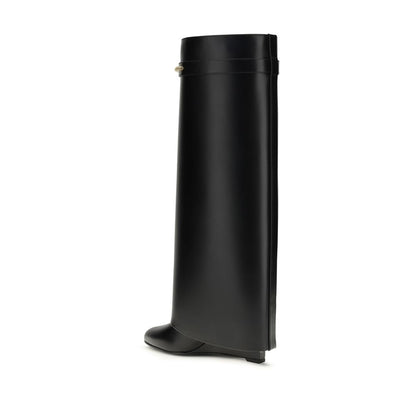 Black Calf Leather Bos Taurus Boots
