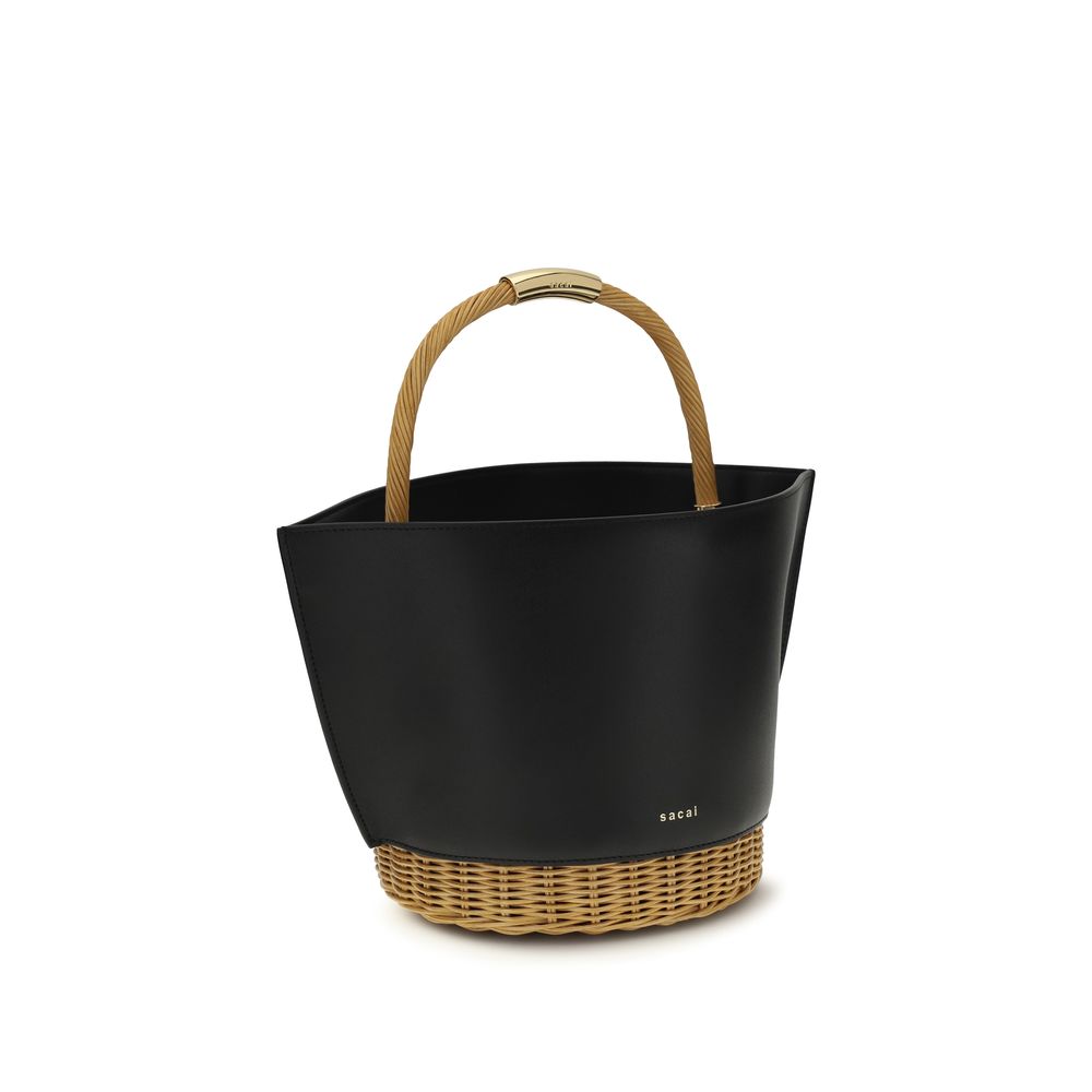 Black Calf Leather Bos Taurus Shoulder Bag