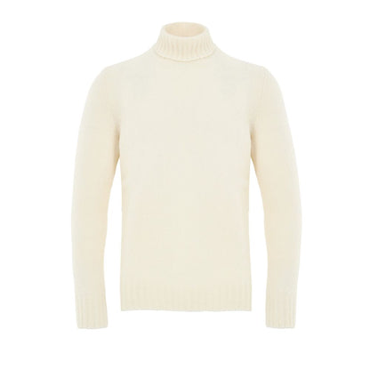 White Wool Turtleneck
