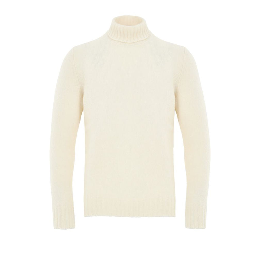 White Wool Turtleneck