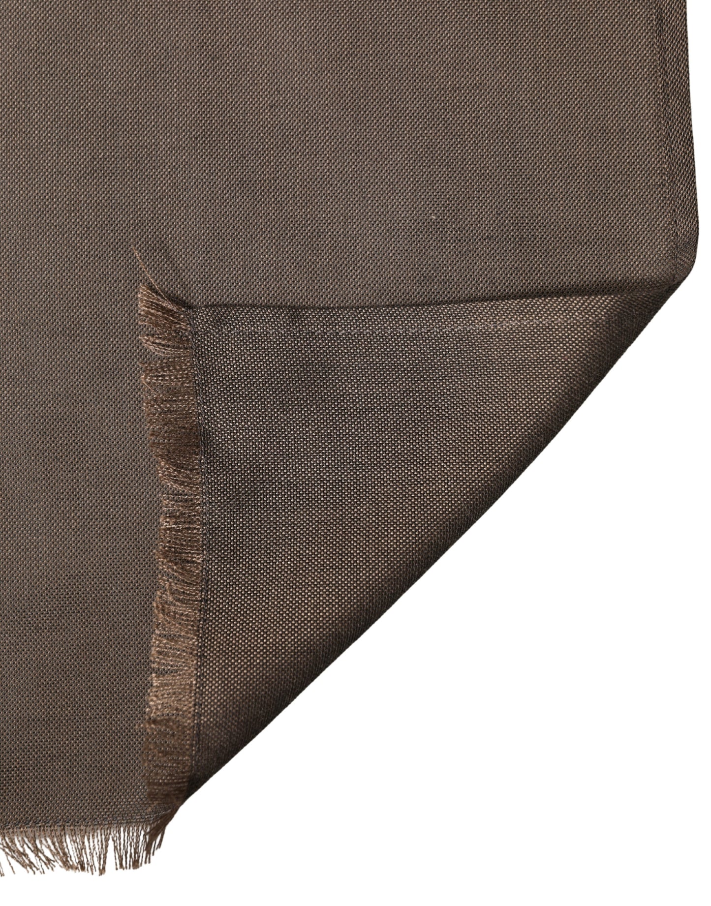 Brown Polyester Neck Warmer Shawl 185cm x 165cm  Men Scarf