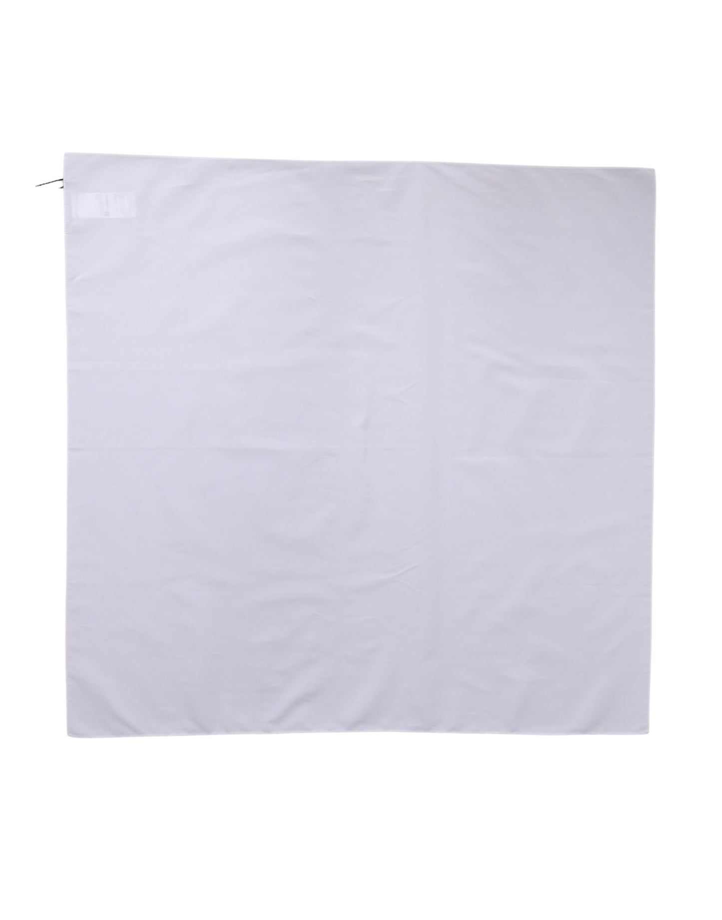 White Cotton Wrap Square Shawl Stole 71cm x 70cm  Scarf
