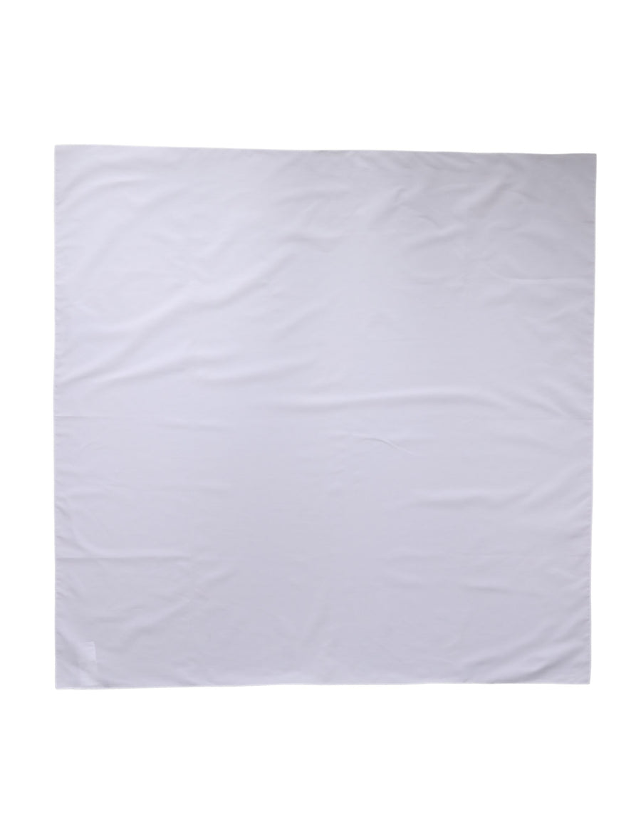 White Cotton Wrap Square Shawl Stole 91cm x 90cm  Scarf