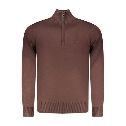 Marrone Viscosa Mens Sweater