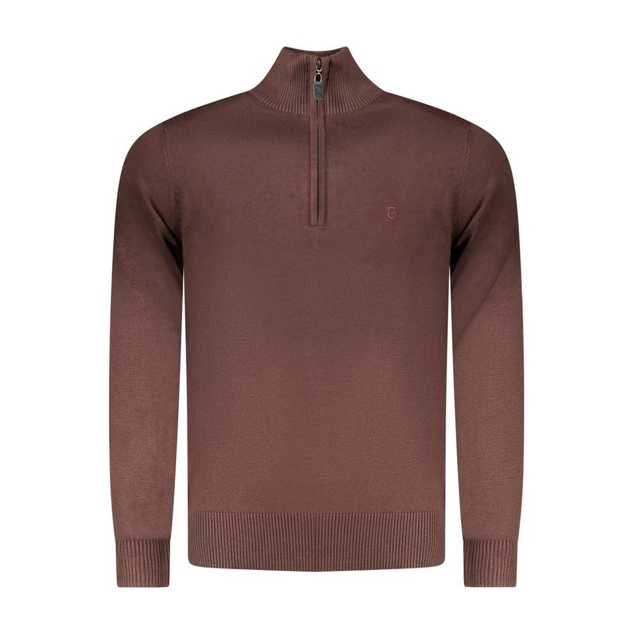 Marrone Viscosa Mens Sweater