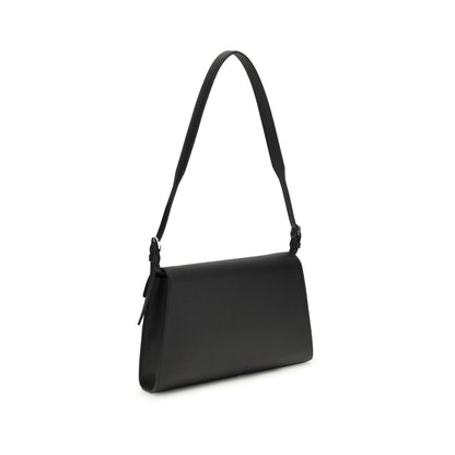 Black Calf Leather Bos Taurus Shoulder Bag