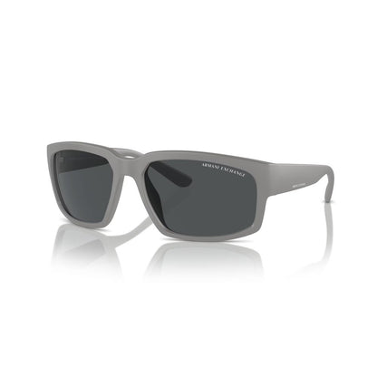 Gray Resin Sunglasses