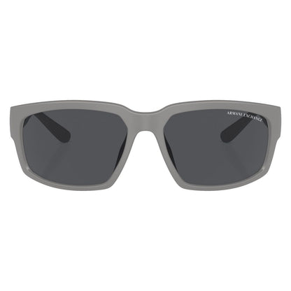 Gray Resin Sunglasses