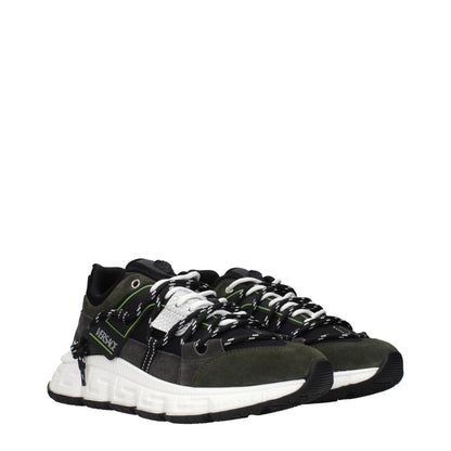 Gray Leather Sneakers