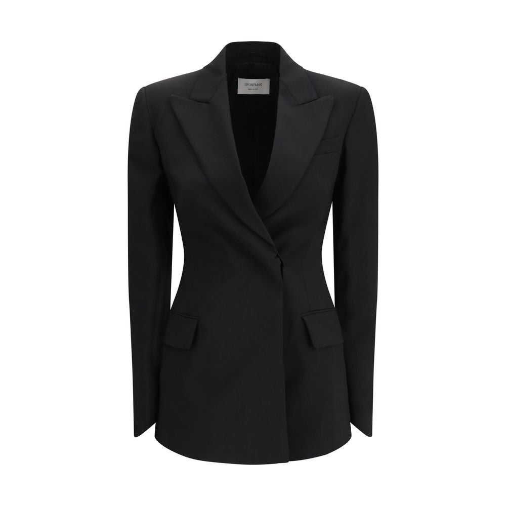 Black Wool Blazer