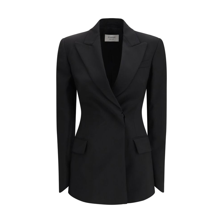 Black Wool Blazer
