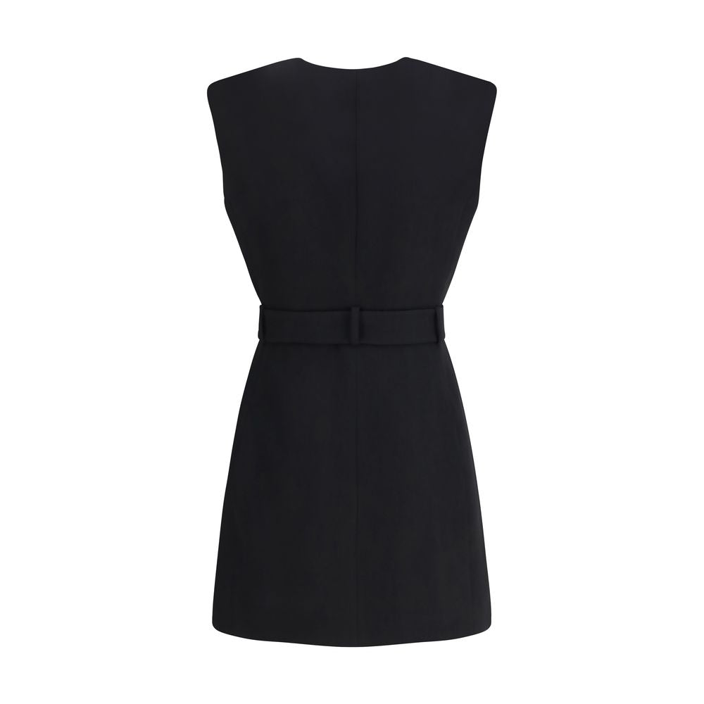 Black Wool Cocktail Dress