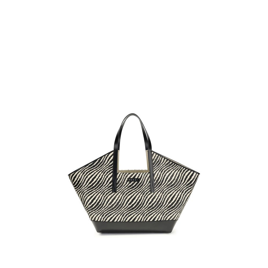 Black Polyamide Shoulder Bag