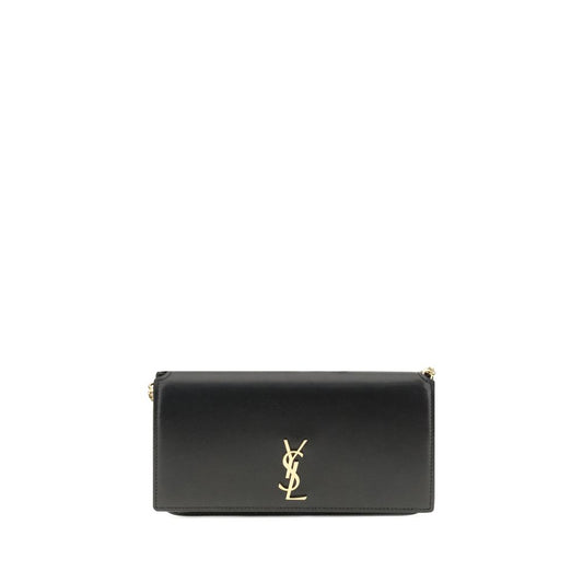Black Calf Leather Bos Taurus Shoulder Bag