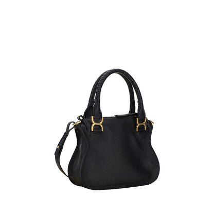Black Calf Leather Bos Taurus Shoulder Bag