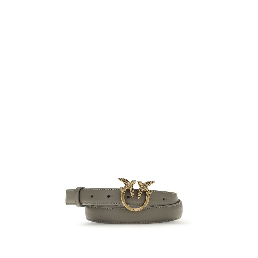 Gray Calf Leather Bos Taurus Regular Belt