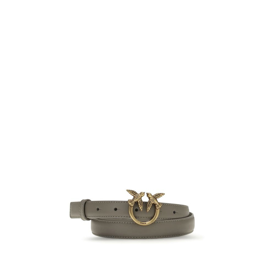 Gray Calf Leather Bos Taurus Regular Belt
