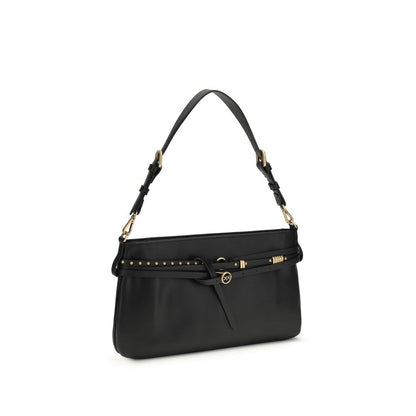 Black Calf Leather Bos Taurus Shoulder Bag