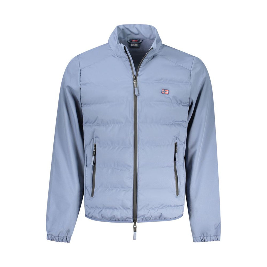 Azzurro Polyester Men's Jacket