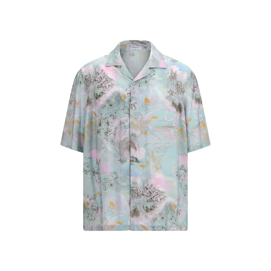 Multicolor Viscose Pattern Shirt
