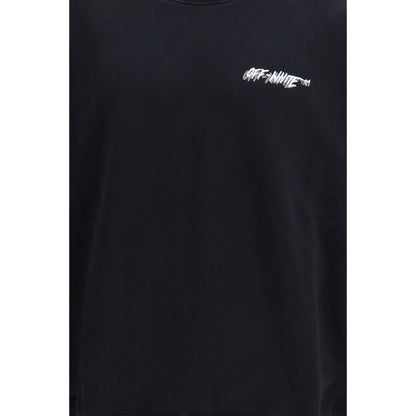 Black Cotton Sweatshirt