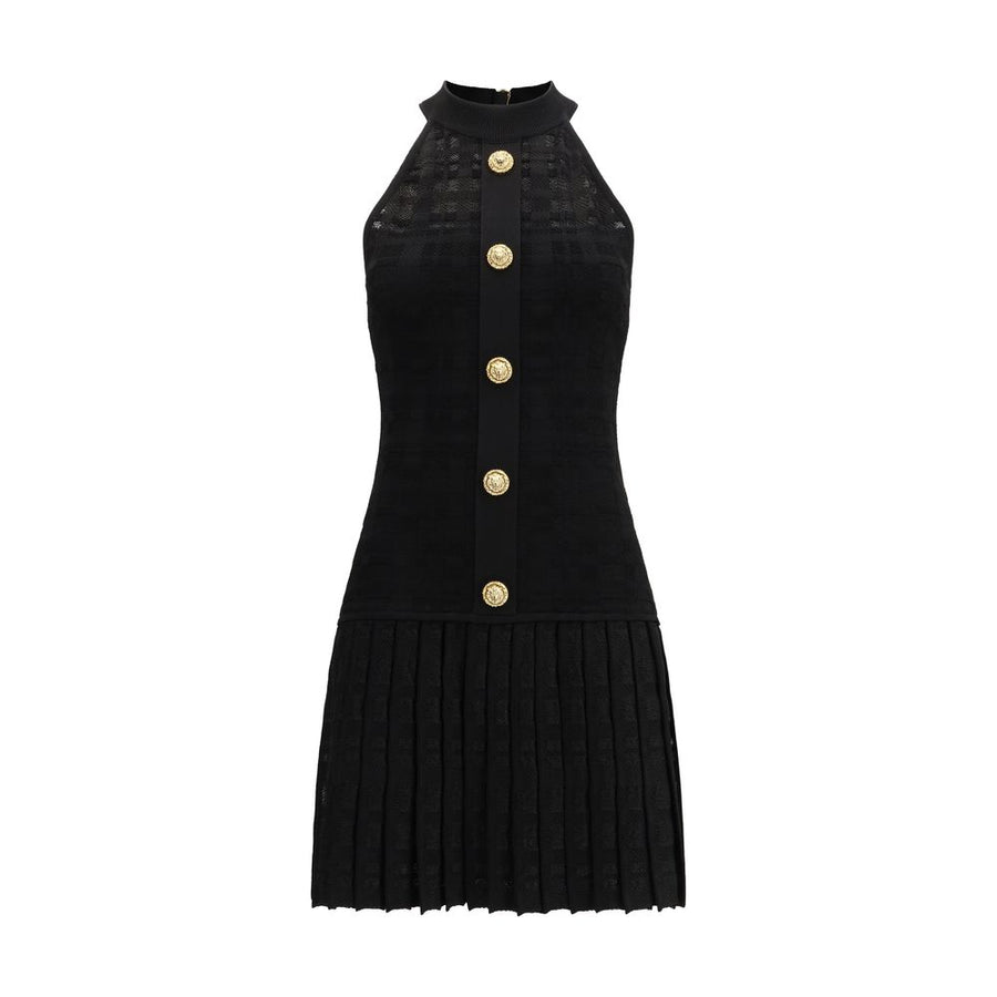 Black Viscose Cocktail Dress