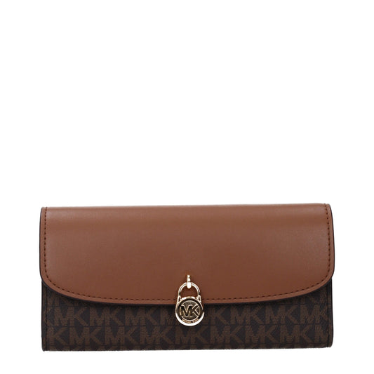 Brown Fabric Wallet