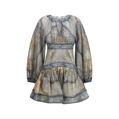 Multicolor Cotton Casual Dress