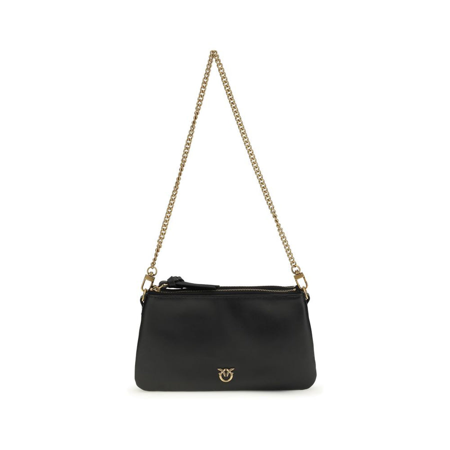 Black Calf Leather Bos Taurus Shoulder Bag