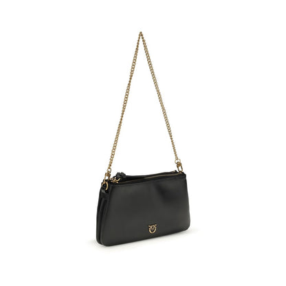Black Calf Leather Bos Taurus Shoulder Bag