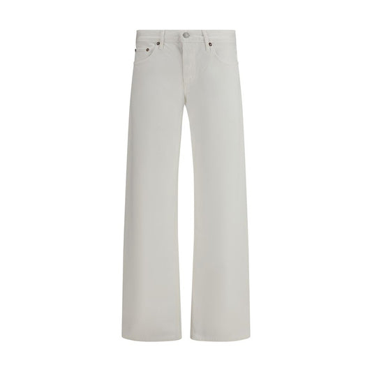 White Cotton Jeans Denim