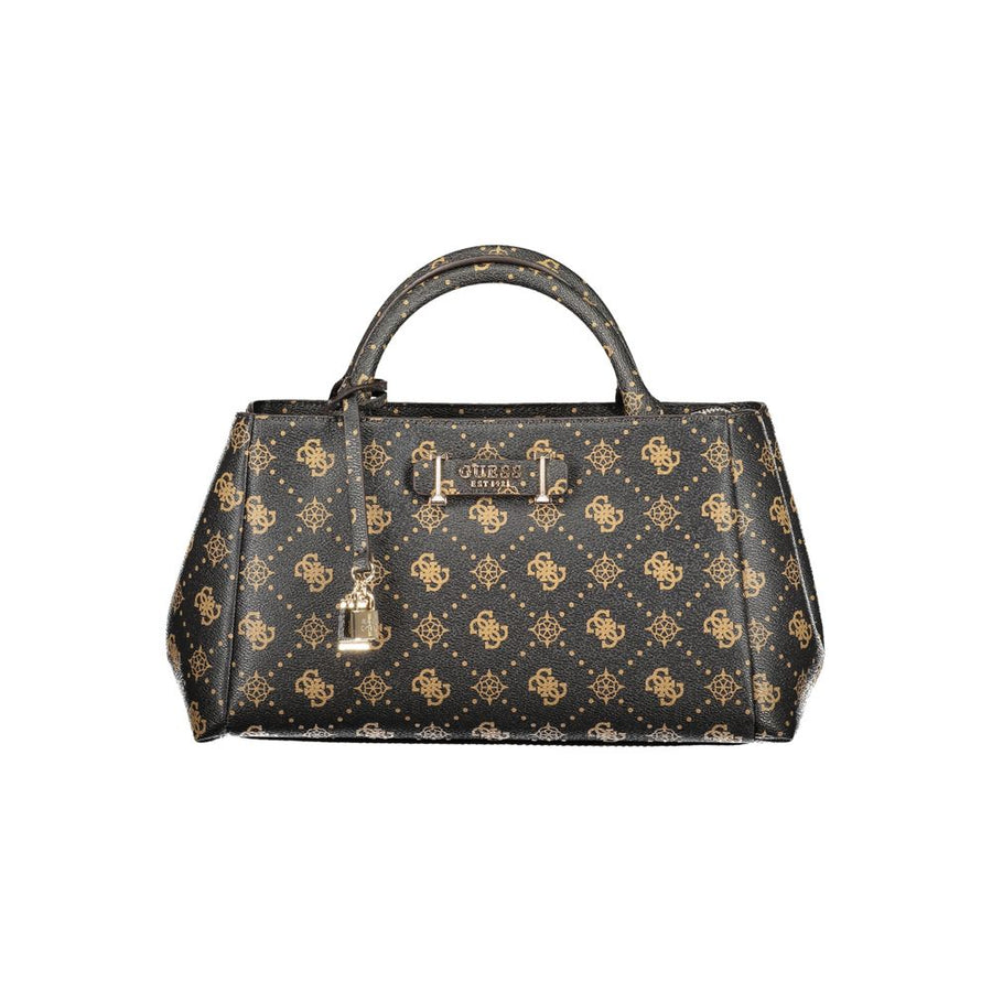 Marrone Poliuretano Women Handbag