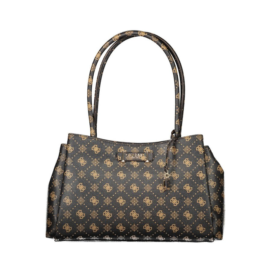 Marrone Poliuretano Women Handbag