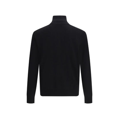 Black Wool Sweatshirt