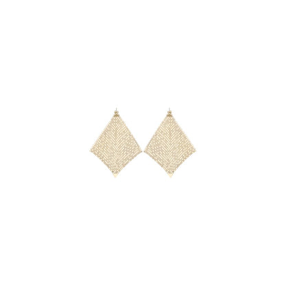 Gold Brass Earrings