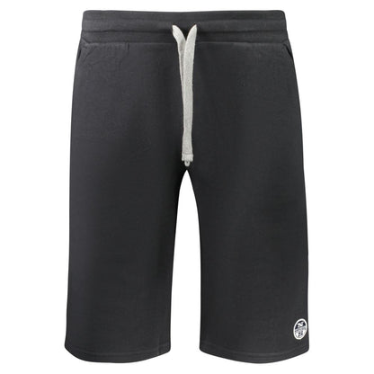 Black Cotton Men's Sweatpant