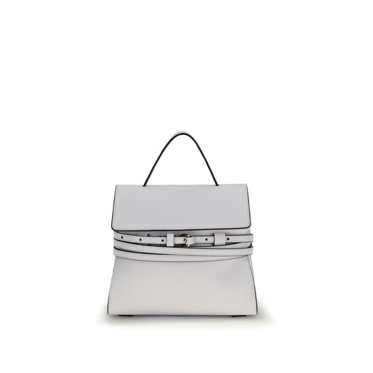 White Calf Leather Bos Taurus Handbag