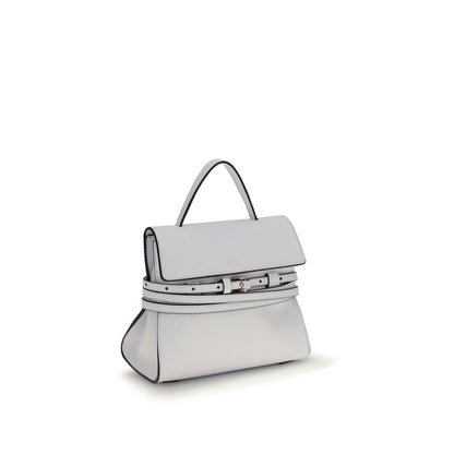 White Calf Leather Bos Taurus Handbag