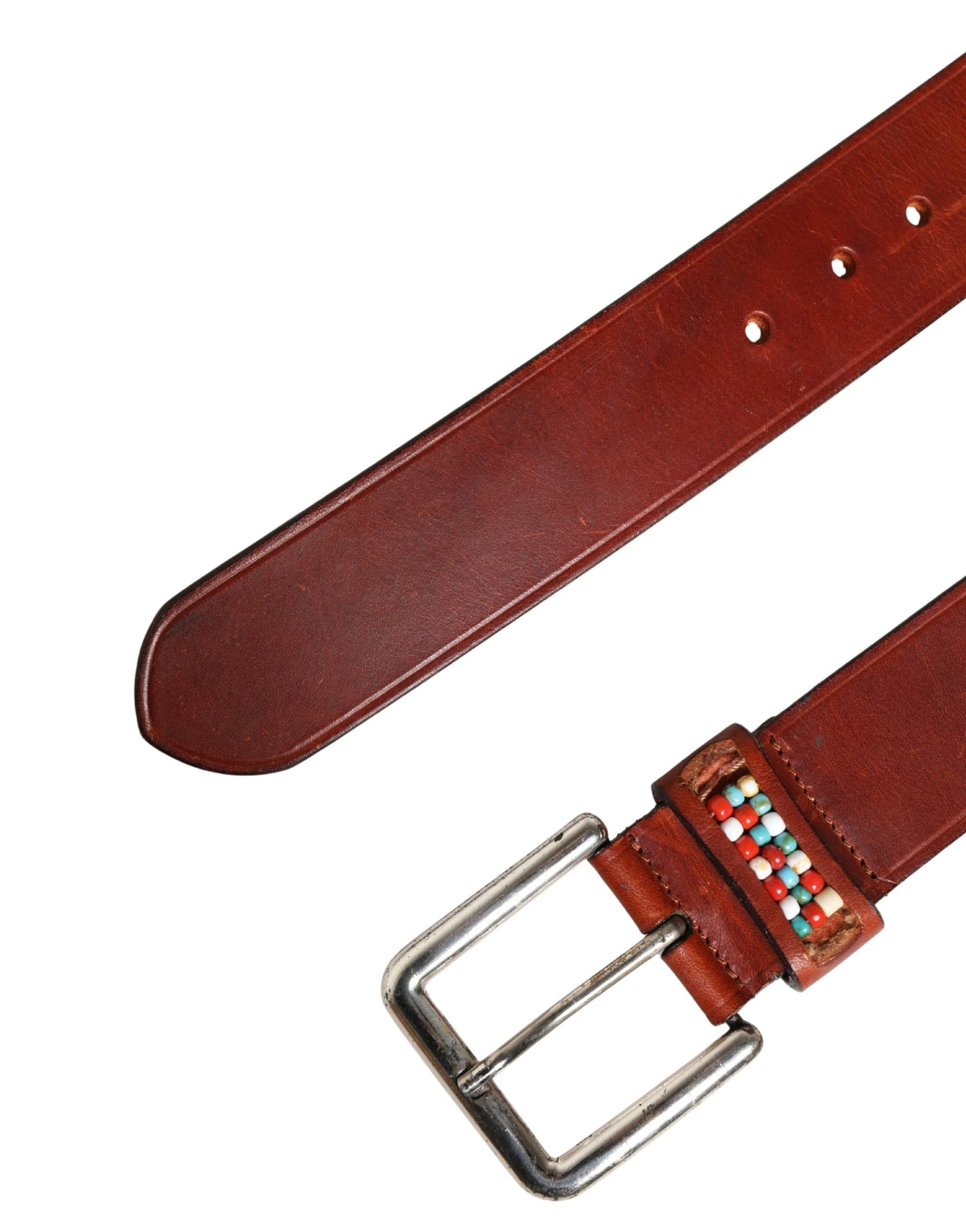 Bordeaux Wide Leather Waist Gold Silver Buckle Belt