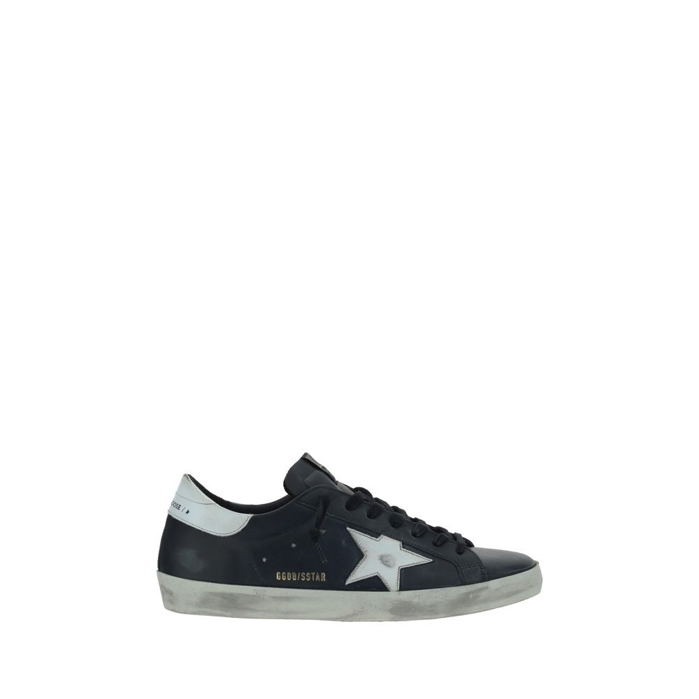 Black Rubber Low Top Sneakers
