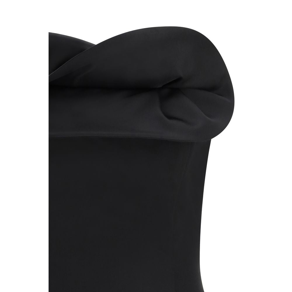 Black Fleece Wool Corset