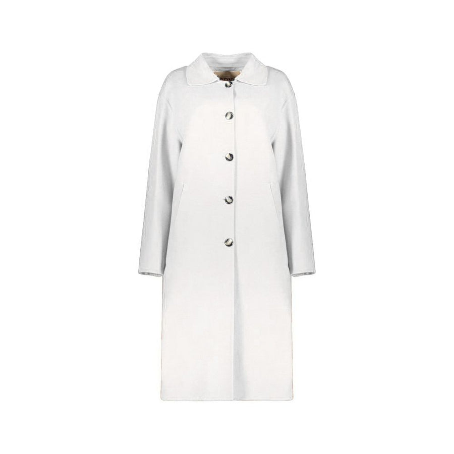 White Wool Coat