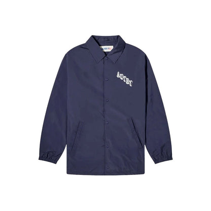 Blue Polyester Shell Jacket